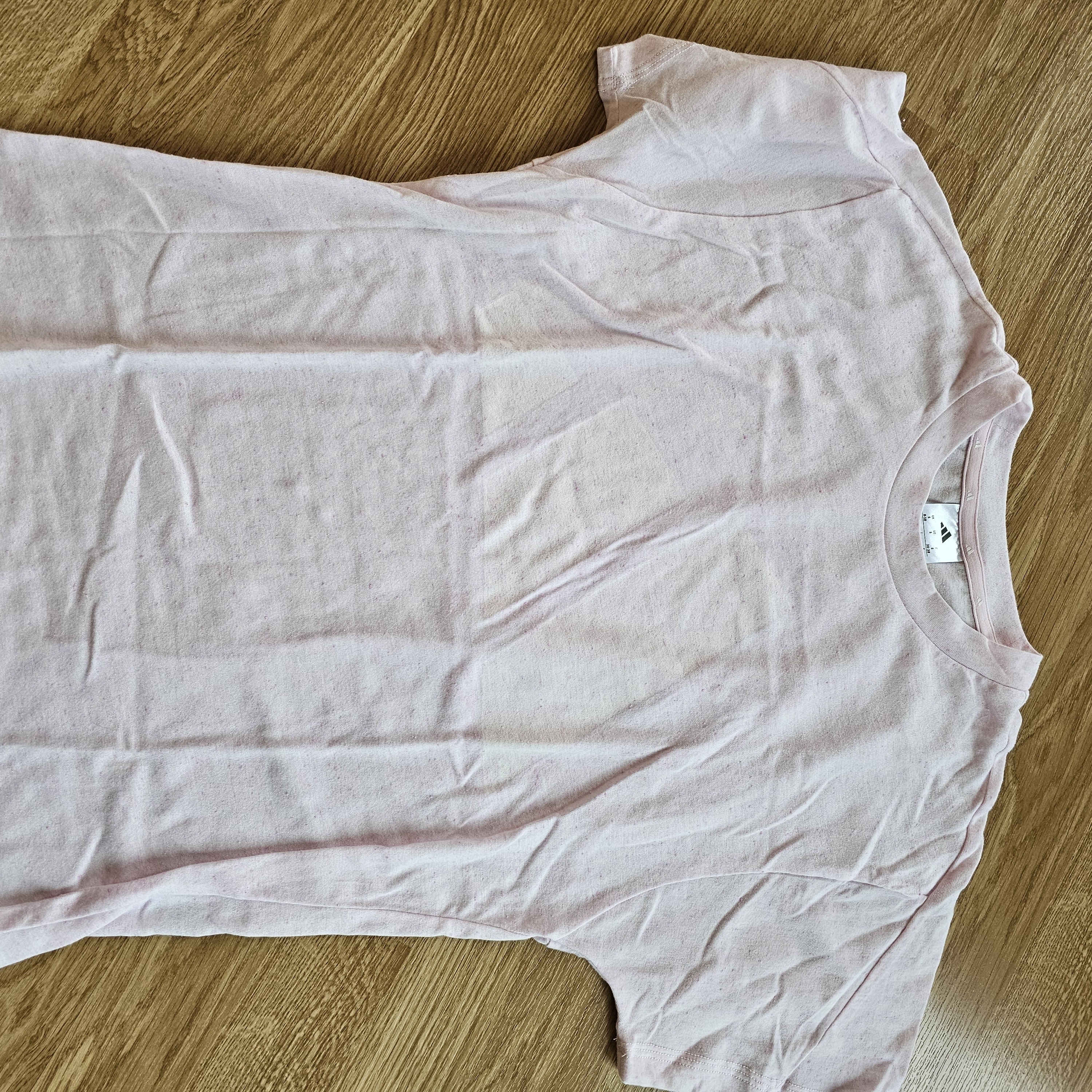 Adidas Light Pink Short Sleeve Tee